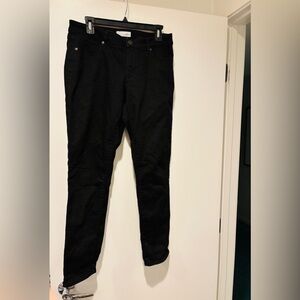LOFT Black Curvy Skinny Jeans, Size 29 or 8